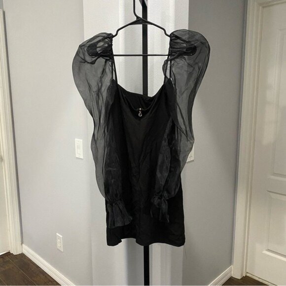 REVOLVE Nookie Eleganza Mini Dress in black Size Medium Evening Cockatil - Picture 5 of 6